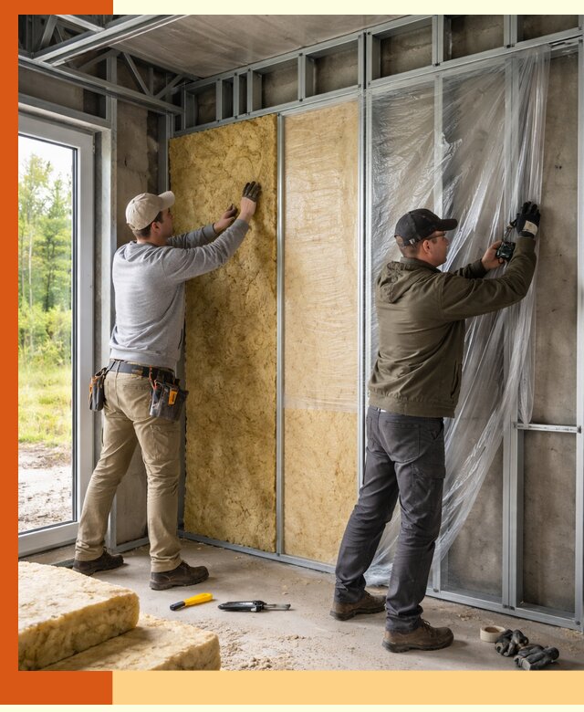 Утепление дома из ЛСТК в Реутове с гарантией качества и эффективности