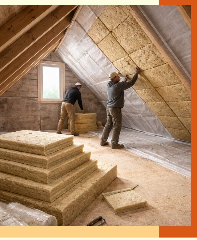 Утепление мансарды в Реутове от 2602 руб/м2 — комплексно и под ключ | ТепломастерРтв