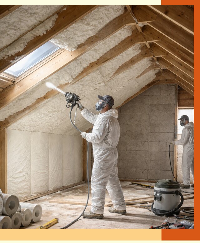 Утепление мансарды ППУ в Реутове от 2862 руб./м² — заказать под ключ | ТепломастерРтв