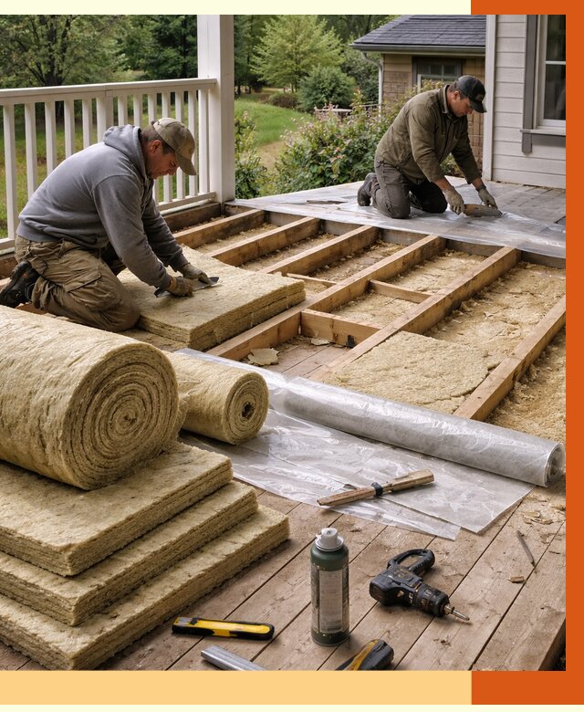 Утепление террасы в Реутове от 4371 руб./м2 — утеплить террасу под ключ | ТепломастерРтв