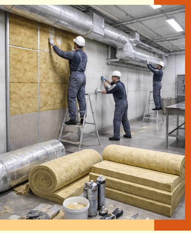 Утепление пищевого цеха в Реутове от 13009 руб./м² — комплексно под ключ | ТепломастерРтв