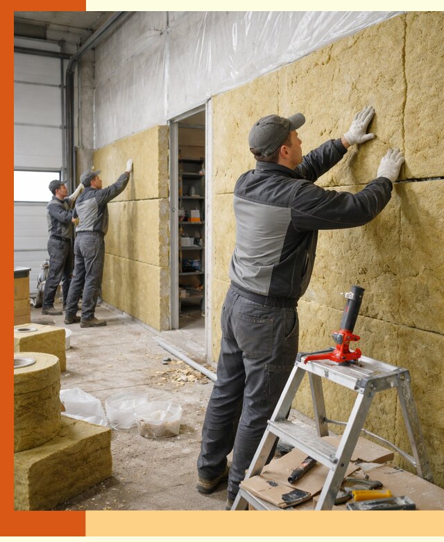 Утепление автосервиса и мастерских в Реутове качественно и надёжно