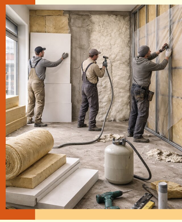 Утепление магазина в Реутове: комплексные решения по теплоизоляции