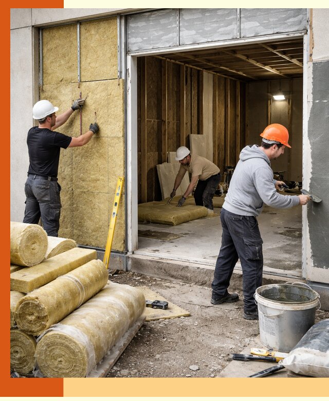 Утепление торгового павильона в Реутове — качественно и энергоэффективно