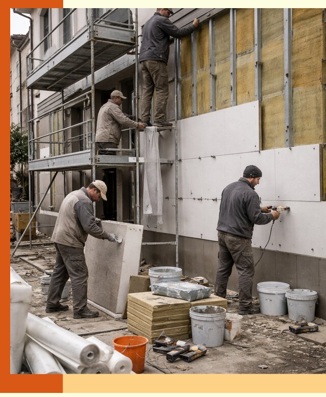 Утепление гостиницы под ключ в Реутове с гарантией качества