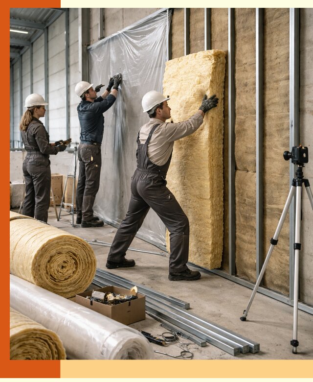 Утепление складского терминала в Реутове профессионально и надёжно