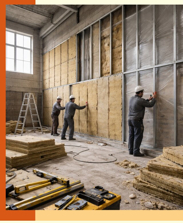 Утепление спортивного зала в Реутове качественно и недорого