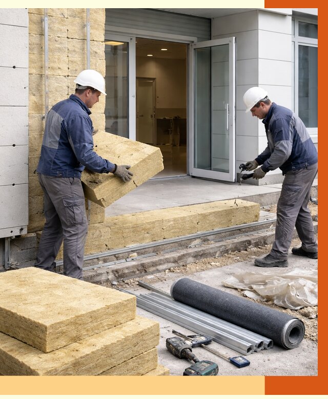 Утепление медицинского центра в Реутове под ключ от 13009 руб./м² | ТепломастерРтв