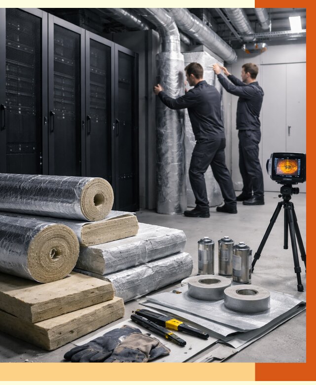 Утепление серверной в Реутове от 8846 руб./м² — комплексно под ключ | ТепломастерРтв