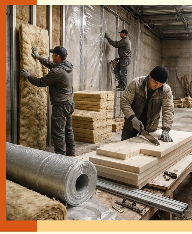 Утепление торгового склада в Реутове с энергоэффективными решениями