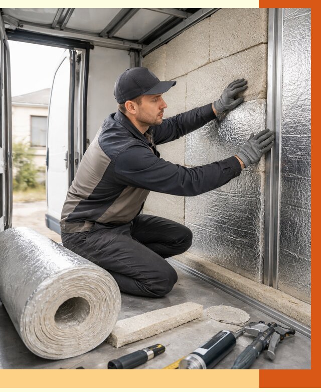 Утепление фургона рефрижератора в Реутове от 13009 руб./м² под ключ | ТепломастерРтв