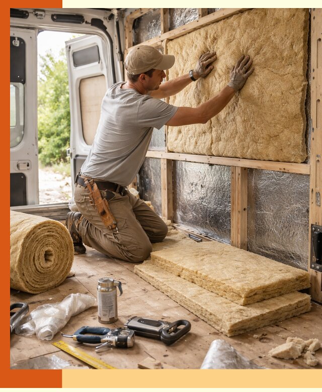 Утепление кемпера под ключ в Реутове с гарантией качества