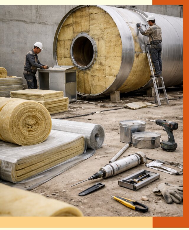 Утепление резервуара с топливом в Реутове от 28619 руб. под ключ | ТепломастерРтв