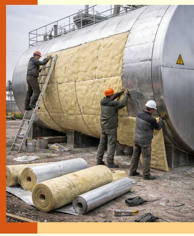 Утепление резервуаров с топливом в Реутове надежно и экономично
