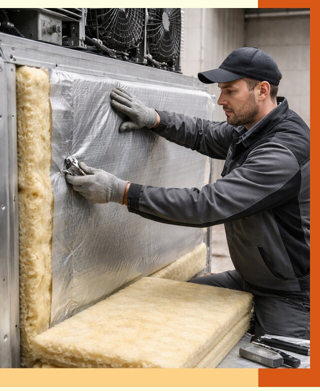 Утепление холодильного агрегата в Реутове от 8846 руб. под ключ | ТепломастерРтв