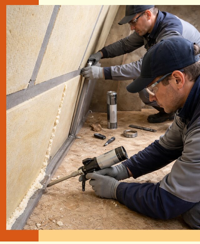 Герметизация стыков ППУ в Реутове — надежное уплотнение швов