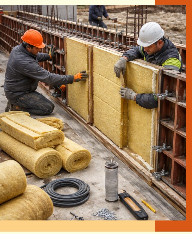 Теплоизоляция опалубки в Реутове от 7493 руб. за м2 — услуги и монтаж | ТепломастерРтв