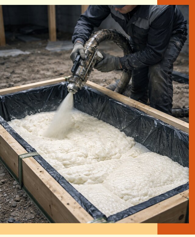Заливка ППУ в формы в Реутове от 2602 руб. — утепление форм под ключ | ТепломастерРтв