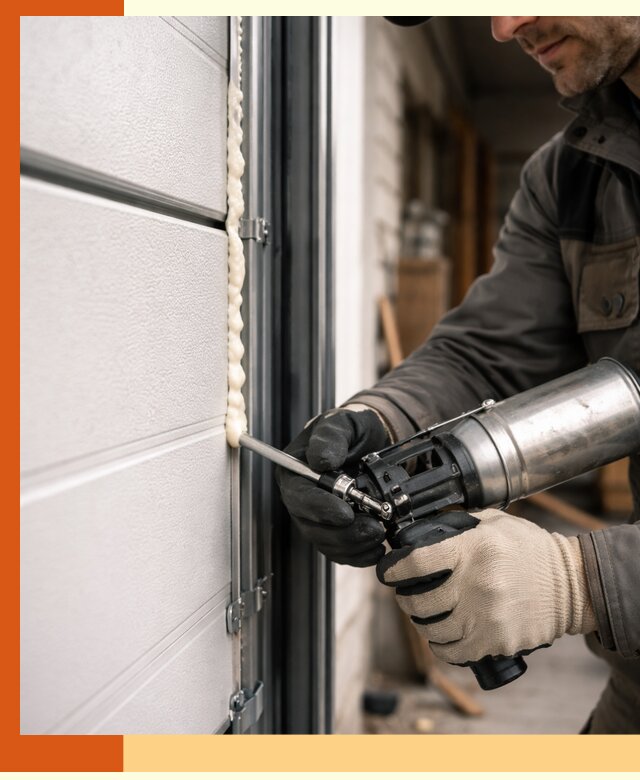 Заполнение пустот ворот в Реутове профессионально и герметично