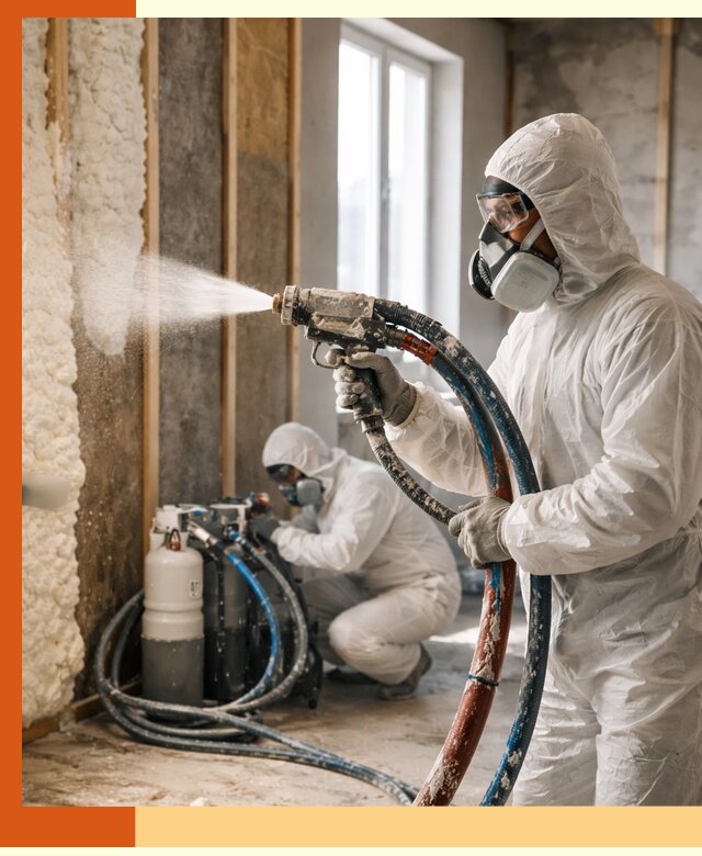 Пенополиуретан напыление для утепления зданий в Реутове