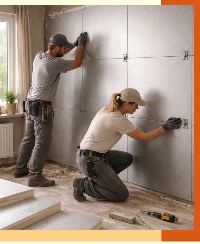 Утепление PIR панелями в Реутове от 4371 руб. под ключ | ТепломастерРтв