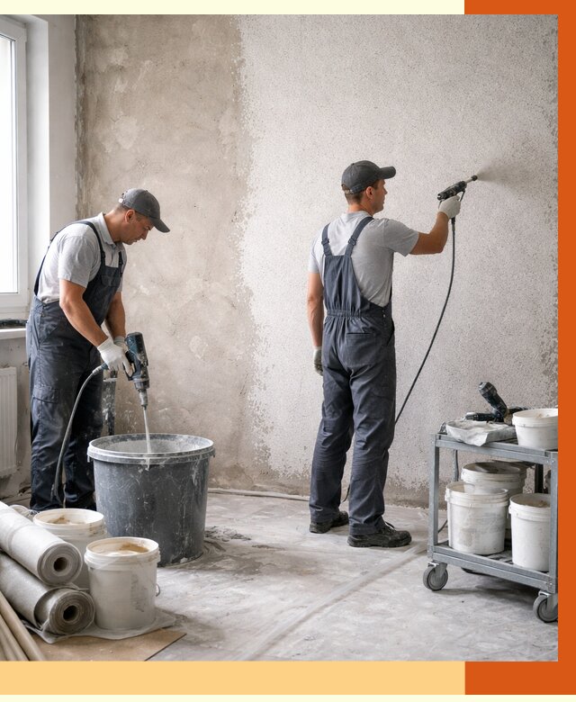 Утепление стен жидкой теплоизоляцией в Реутове от 4371 руб/м² | ТепломастерРтв