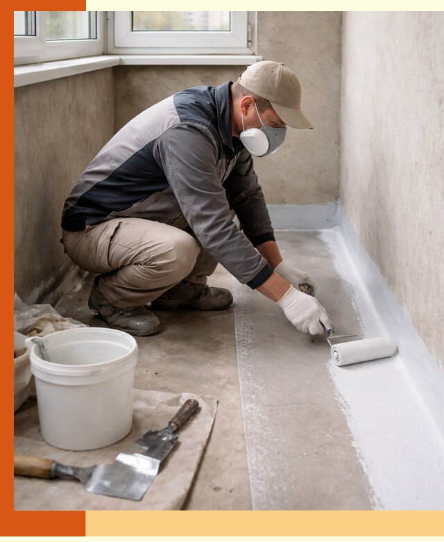 Утепление балкона жидкой теплоизоляцией в Реутове