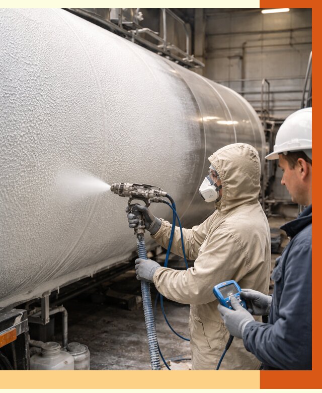 Утепление автоцистерны жидкой теплоизоляцией в Реутове от 15090 руб. под ключ | ТепломастерРтв