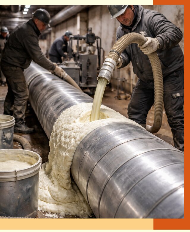 Утепление теплотрассы жидкой теплоизоляцией в Реутове от 4371 руб. | ТепломастерРтв