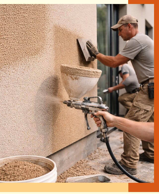 Утепление фасада жидкой пробкой в Реутове от 4995 руб./м² под ключ | ТепломастерРтв