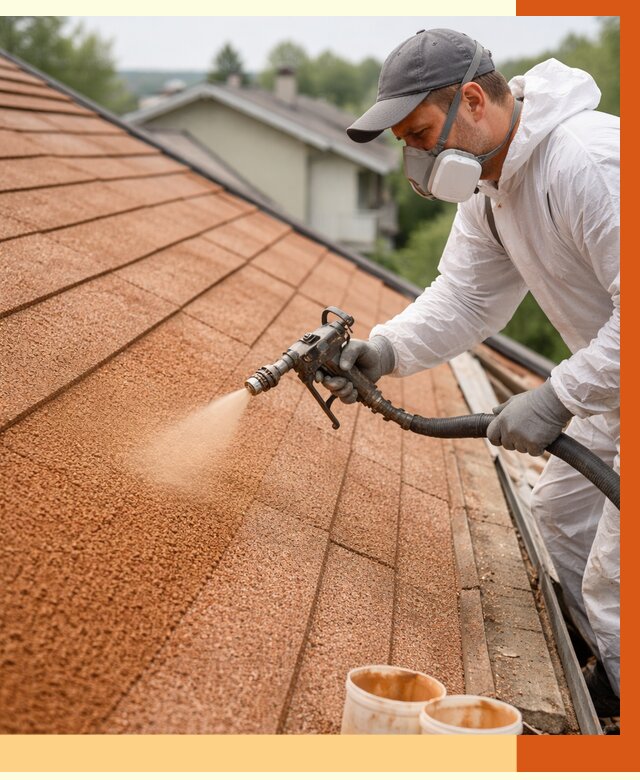 Утепление кровли жидкой пробкой в Реутове от 2810 руб./м² под ключ | ТепломастерРтв