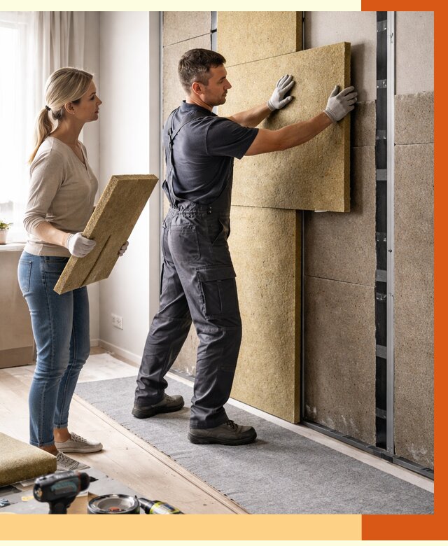 Профессиональная шумоизоляция квартиры в Реутове от 7805 руб. за м2 | ТепломастерРтв