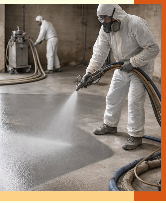 Гидроизоляция полимочевиной в Реутове от 8846 руб/м² — напыление полимерной гидроизоляции | ТепломастерРтв