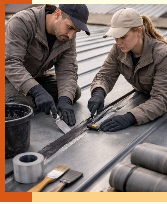 Гидроизоляция фальцевой кровли в Реутове качественно и надежно