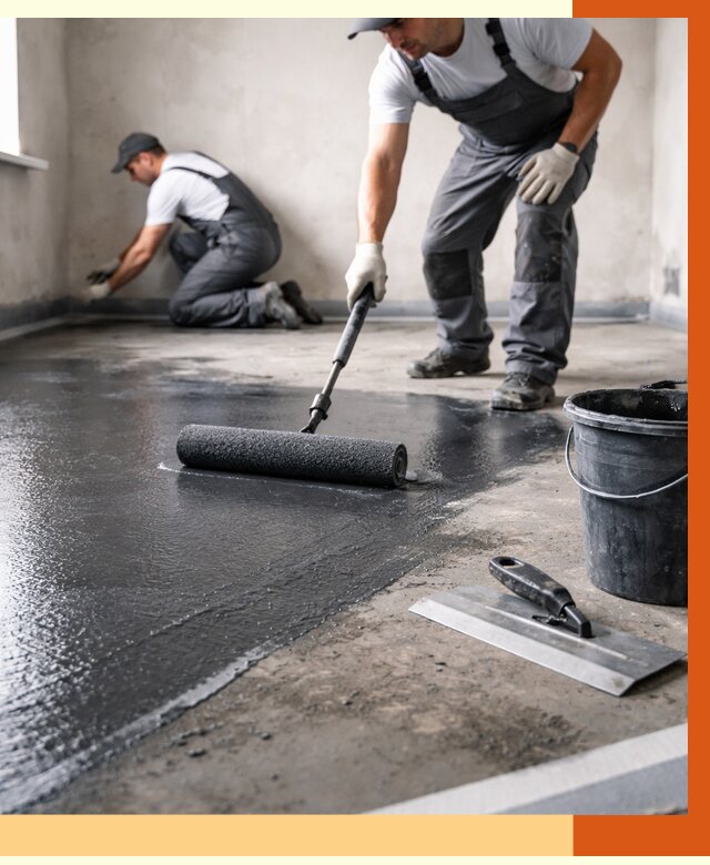 Профессиональная гидроизоляция пола в Реутове от 8846 руб. под ключ | ТепломастерРтв