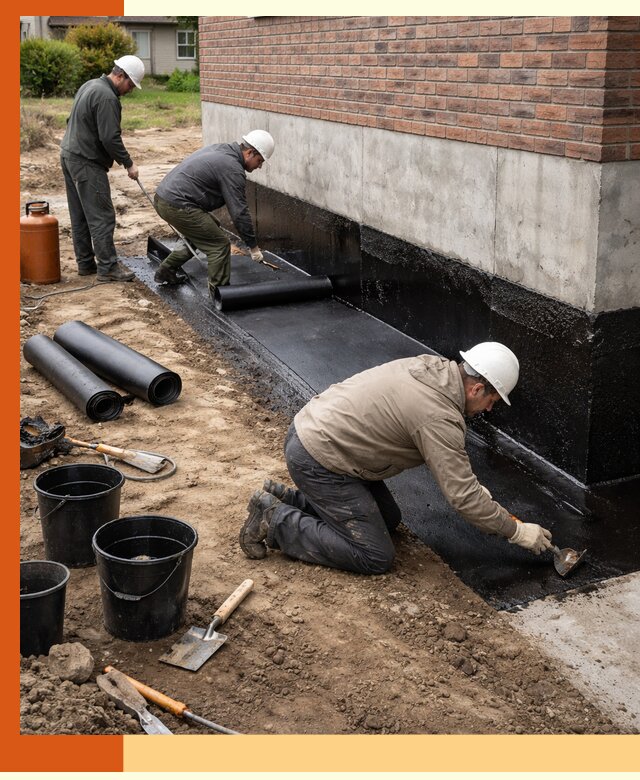 Гидроизоляция фундамента в Реутове: надежная защита строений