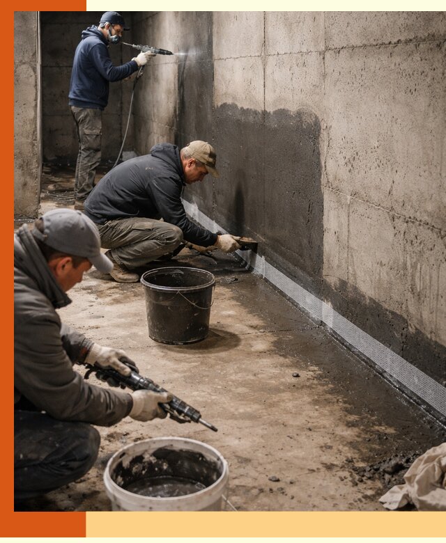 Гидроизоляция подвала в Реутове — комплексная защита от влаги