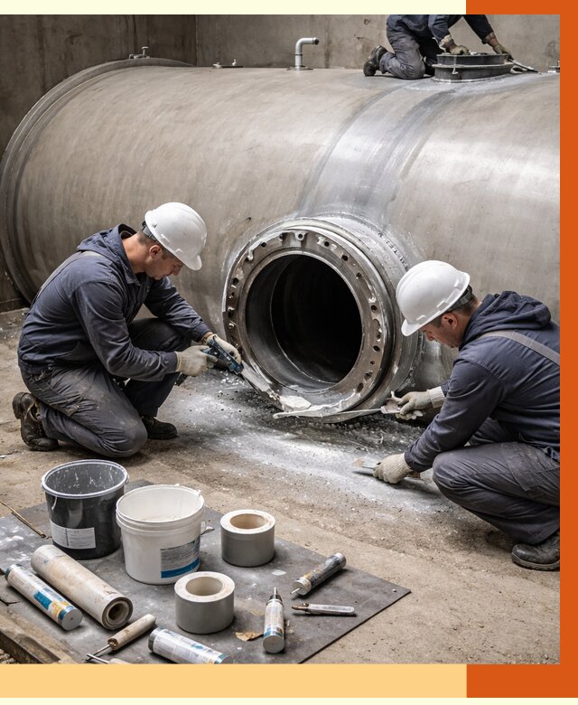 Гидроизоляция резервуара с топливом в Реутове от 78053 руб. под ключ | ТепломастерРтв