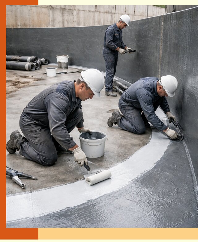 Гидроизоляция резервуара для топлива в Реутове