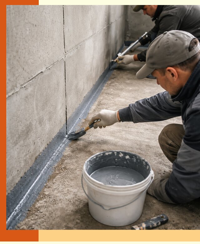 Гидроизоляция швов зданий и конструкций в Реутове