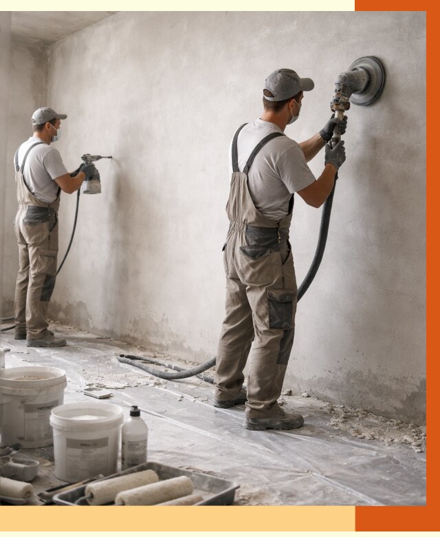 Подготовка поверхности под напыление в Реутове от 1249 руб. — ТепломастерРтв