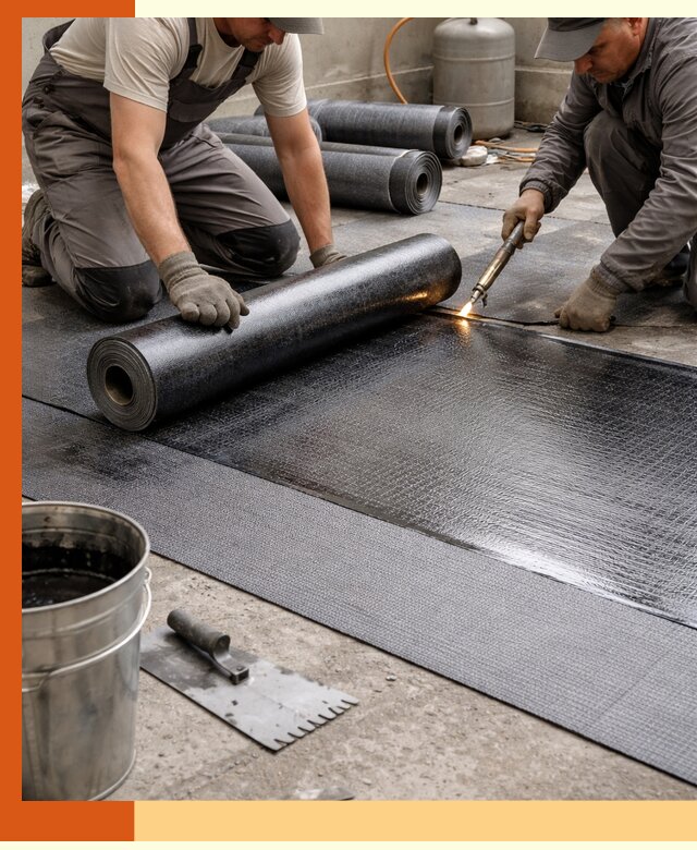 Монтаж гидроизоляционной мембраны в Реутове для зданий и конструкций