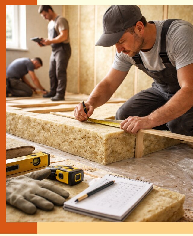 Расчет толщины утеплителя для зданий и помещений в Реутове