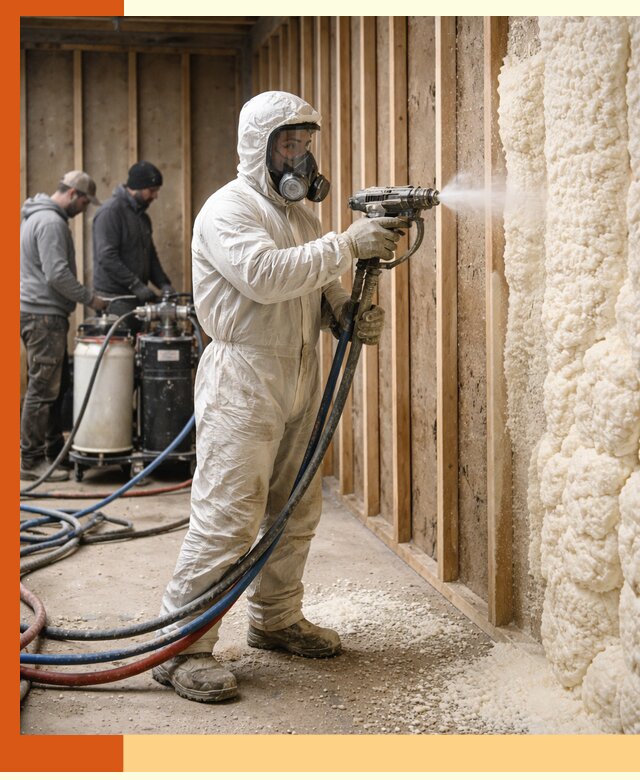 Обучение напылению ППУ: курсы для специалистов в Реутове